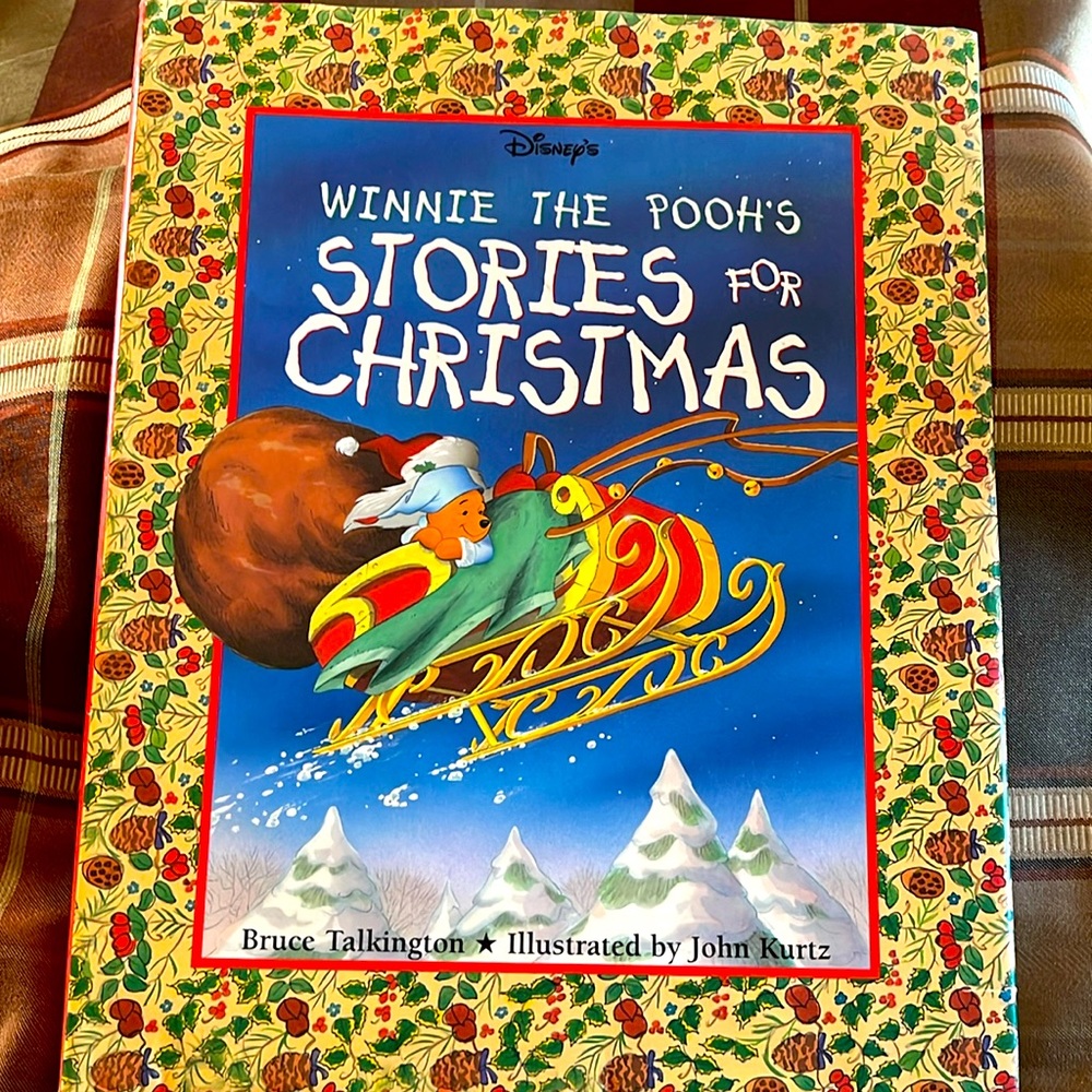 Disney Winnie the Pooh Stories for Christmas 1996 5 stories illustrated pictures
